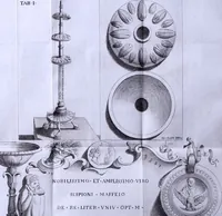 Picture 10 of 15 from Due ragionamenti del dottore Lodovico Coltellini agli accademici etruschi di Cortona sopra quattro superbi bronzi antichi e due in specie, un creduto candelabro cioè, ed una statuetta puerile, con inscrizioni etrusche molto particolari, trovati di fresco nei contorni di detta città edizione arricchita di tavole in rame .. (1750), leaf 183
