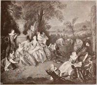 An illustration from Illustrated catalogue of the ninth series of 100 paintings by old masters of the Dutch, Flemish, Italian, French, and English schools : being a portion of the Sedelmeyer Gallery which contains about 1500 original pictures by ancient and modern artists (1905)