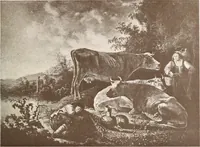 An illustration from Illustrated catalogue of the ninth series of 100 paintings by old masters of the Dutch, Flemish, Italian, French, and English schools : being a portion of the Sedelmeyer Gallery which contains about 1500 original pictures by ancient and modern artists (1905)