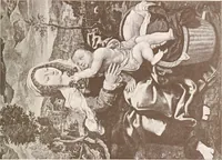 An illustration from Illustrated catalogue of the ninth series of 100 paintings by old masters of the Dutch, Flemish, Italian, French, and English schools : being a portion of the Sedelmeyer Gallery which contains about 1500 original pictures by ancient and modern artists (1905)