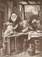 An illustration from Illustrated catalogue of the ninth series of 100 paintings by old masters of the Dutch, Flemish, Italian, French, and English schools : being a portion of the Sedelmeyer Gallery which contains about 1500 original pictures by ancient and modern artists (1905)