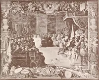 An illustration from Illustrated catalogue of the ninth series of 100 paintings by old masters of the Dutch, Flemish, Italian, French, and English schools : being a portion of the Sedelmeyer Gallery which contains about 1500 original pictures by ancient and modern artists (1905)