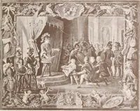 An illustration from Illustrated catalogue of the ninth series of 100 paintings by old masters of the Dutch, Flemish, Italian, French, and English schools : being a portion of the Sedelmeyer Gallery which contains about 1500 original pictures by ancient and modern artists (1905)