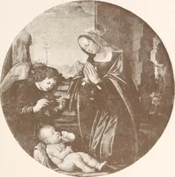 An illustration from Illustrated catalogue of the ninth series of 100 paintings by old masters of the Dutch, Flemish, Italian, French, and English schools : being a portion of the Sedelmeyer Gallery which contains about 1500 original pictures by ancient and modern artists (1905)