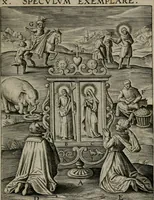An illustration from Duodecim specula deum : aliquando videre desideranti concinnata (1610)