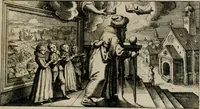 Picture 54 of 54 from [Duodekàs] emblematum sacrorum quorum consideratio accurata ad fidei exercitium et excitandam pietatem plurimum facere potest : erster [-vierter] Theill : schöner geistlichen Lehr vndt trost figuren, deren fleissige betrachtung zur Glaubens vbung vndt erweckung Chistlicher [sic] andacht, durch Gottes gnade, sehr deinlich sein kän (1625), leaf 106
