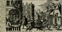 An illustration from [Duodekàs] emblematum sacrorum quorum consideratio accurata ad fidei exercitium et excitandam pietatem plurimum facere potest : erster [-vierter] Theill : schöner geistlichen Lehr vndt trost figuren, deren fleissige betrachtung zur Glaubens vbung vndt erweckung Chistlicher [sic] andacht, durch Gottes gnade, sehr deinlich sein kän (1625)