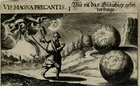 Picture 17 of 54 from [Duodekàs] emblematum sacrorum quorum consideratio accurata ad fidei exercitium et excitandam pietatem plurimum facere potest : erster [-vierter] Theill : schöner geistlichen Lehr vndt trost figuren, deren fleissige betrachtung zur Glaubens vbung vndt erweckung Chistlicher [sic] andacht, durch Gottes gnade, sehr deinlich sein kän (1625), leaf 32