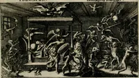An illustration from [Duodekàs] emblematum sacrorum quorum consideratio accurata ad fidei exercitium et excitandam pietatem plurimum facere potest : erster [-vierter] Theill : schöner geistlichen Lehr vndt trost figuren, deren fleissige betrachtung zur Glaubens vbung vndt erweckung Chistlicher [sic] andacht, durch Gottes gnade, sehr deinlich sein kän (1625)