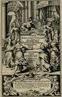 Picture 29 of 54 from [Duodekàs] emblematum sacrorum quorum consideratio accurata ad fidei exercitium et excitandam pietatem plurimum facere potest : erster [-vierter] Theill : schöner geistlichen Lehr vndt trost figuren, deren fleissige betrachtung zur Glaubens vbung vndt erweckung Chistlicher [sic] andacht, durch Gottes gnade, sehr deinlich sein kän (1625), leaf 56