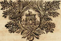 An illustration from Tapisseries du roy, ou sont representez les quatre elemens et les quatre saisons : avec les devises qvi les accompagnent & leur explication = Königliche französische Tapezereyen, oder überauss schöne Sinn-Bilder, in welchen die vier Element, samt den vier Jahr-Zeiten, neben den Dencksprüchen und ihren Ausslegungen, vorgestellet werden (1690)