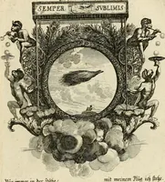 An illustration from Tapisseries du roy, ou sont representez les quatre elemens et les quatre saisons : avec les devises qvi les accompagnent & leur explication = Königliche französische Tapezereyen, oder überauss schöne Sinn-Bilder, in welchen die vier Element, samt den vier Jahr-Zeiten, neben den Dencksprüchen und ihren Ausslegungen, vorgestellet werden (1690)