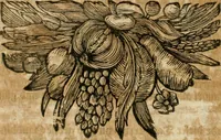 An illustration from Tapisseries du roy, ou sont representez les quatre elemens et les quatre saisons : avec les devises qvi les accompagnent & leur explication = Königliche französische Tapezereyen, oder überauss schöne Sinn-Bilder, in welchen die vier Element, samt den vier Jahr-Zeiten, neben den Dencksprüchen und ihren Ausslegungen, vorgestellet werden (1690)