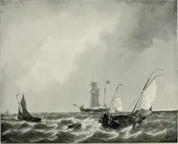 An illustration from Dutch art in the 19th century; (1909)
