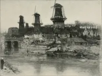An illustration from Dutch art in the 19th century; (1909)