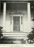 An illustration from The Dutch colonial house; its origin, design, modern plan and construction; illustrated with photographs of old examples and American adaptations of the style (1913)