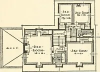 An illustration from The Dutch colonial house; its origin, design, modern plan and construction; illustrated with photographs of old examples and American adaptations of the style (1913)