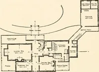 An illustration from The Dutch colonial house; its origin, design, modern plan and construction; illustrated with photographs of old examples and American adaptations of the style (1913)