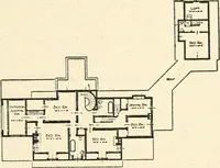 An illustration from The Dutch colonial house; its origin, design, modern plan and construction; illustrated with photographs of old examples and American adaptations of the style (1913)