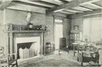 An illustration from The Dutch colonial house; its origin, design, modern plan and construction; illustrated with photographs of old examples and American adaptations of the style (1913)
