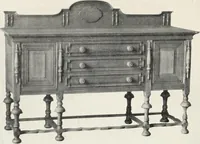 An illustration from The Dutch colonial house; its origin, design, modern plan and construction; illustrated with photographs of old examples and American adaptations of the style (1913)