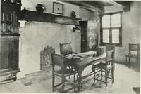 An illustration from The Dutch colonial house; its origin, design, modern plan and construction; illustrated with photographs of old examples and American adaptations of the style (1913)