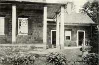 An illustration from The Dutch colonial house; its origin, design, modern plan and construction; illustrated with photographs of old examples and American adaptations of the style (1913)