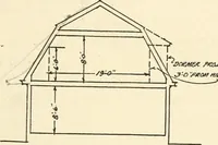 An illustration from The Dutch colonial house; its origin, design, modern plan and construction; illustrated with photographs of old examples and American adaptations of the style (1913)