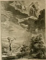 An illustration from Tableaux du temple des muses : tirez du cabinet de feu Mr. Fauereau, conseiller du roy en sa Cour des aydes, & grauez en tailles-douces par les meilleurs maistres de son temps, pour representer les vertus & les vices, sur les plus illustres fables de l'antiquité (1655)