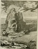 An illustration from Tableaux du temple des muses : tirez du cabinet de feu Mr. Fauereau, conseiller du roy en sa Cour des aydes, & grauez en tailles-douces par les meilleurs maistres de son temps, pour representer les vertus & les vices, sur les plus illustres fables de l'antiquité (1655)