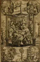 An illustration from Dux viae ad vitam puram, piam, perfectam, per exercitia spiritualia, meditationi simul et lectioni accommodatus : juxta normam sacrorum exercitiorum D. Ignatii de Loiola formatus (1667)