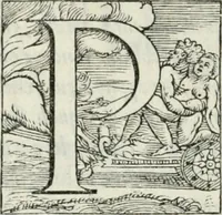 An illustration from Dve dialoghi di m. Iacomo de' Lanteri da Paratico, bresciano : ne i qvali s'introdvce messer Girolamo Catanio nouarese, & messer Francesco Treuisi ingegnero veronese, con un giouene bresciano, à ragionare del modo di disegnare le piante delle fortezze secondo Euclide : et del modo di comporre i modelli, & torre in disegno le piante delle città (1557)