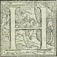 An illustration from Dve dialoghi di m. Iacomo de' Lanteri da Paratico, bresciano : ne i qvali s'introdvce messer Girolamo Catanio nouarese, & messer Francesco Treuisi ingegnero veronese, con un giouene bresciano, à ragionare del modo di disegnare le piante delle fortezze secondo Euclide : et del modo di comporre i modelli, & torre in disegno le piante delle città (1557)