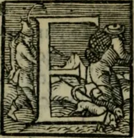 An illustration from Dve lezzioni di M. Benedetto Varchi : nella prima delle qvali si dichiara vn sonetto di M. Michelagnolo Buonarroti : nella seconda si disputa quale sia piu nobile arte la scultura, o la pittura, con vna lettera d'esso Michelagnolo & piu altri eccellentiss. pittori et scultori sopra la quistione sopradetta (1549)