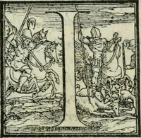 An illustration from Dve lezzioni di M. Benedetto Varchi : nella prima delle qvali si dichiara vn sonetto di M. Michelagnolo Buonarroti : nella seconda si disputa quale sia piu nobile arte la scultura, o la pittura, con vna lettera d'esso Michelagnolo & piu altri eccellentiss. pittori et scultori sopra la quistione sopradetta (1549)