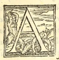 An illustration from Dvo dialoghi della mvsica del Signor Lvigi Dentice, gentil'hvomo Napolitano ; delli quali l'uno tratta della theorica, & l'altro della pratica: raccolti da diuersi autori greci, & latini (1553)
