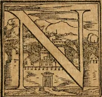 An illustration from Dvo libri di m. Giacomo Lanteri di Paratico da Brescia : del modo di fare le fortificationi de terra intorno alle città, & alle castella per fortificarle : et di fare cosi i forti in campagna per gli alloggiamenti de gli esserciti : come anco per andar sotto ad una terra, & di fare i ripari nella batterie (1559)