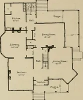 An illustration from Dwelling for village and country, with general descriptions and detailed estimates (1885)