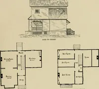An illustration from Dwelling for village and country, with general descriptions and detailed estimates (1885)
