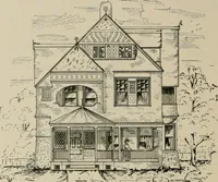 An illustration from Dwelling for village and country, with general descriptions and detailed estimates (1885)
