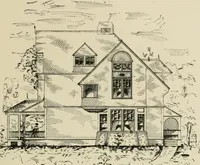 An illustration from Dwelling for village and country, with general descriptions and detailed estimates (1885)