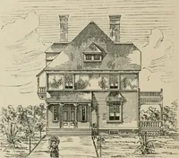 An illustration from Dwelling for village and country, with general descriptions and detailed estimates (1885)