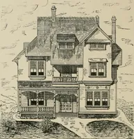 An illustration from Dwelling for village and country, with general descriptions and detailed estimates (1885)