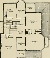 An illustration from Dwelling for village and country, with general descriptions and detailed estimates (1885)