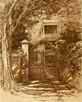 An illustration from The dwelling houses of Charleston, South Carolina (1917)