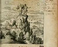 Picture 49 of 86 from Dyas chymica tripartita, das ist, Sechs herzliche deutsche philosophische Tractätlein : deren II. von an jtzo noch im Leben, II. von mitlern Alters, und II. von ältern Philosophis beschrieben Worden : nunmehr aber allen Filiis doctrinae zu Nutz an Tag geben, und mit schönen Figuren gezieret (1625), leaf 202