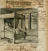 An illustration from Dyas chymica tripartita, das ist, Sechs herzliche deutsche philosophische Tractätlein : deren II. von an jtzo noch im Leben, II. von mitlern Alters, und II. von ältern Philosophis beschrieben Worden : nunmehr aber allen Filiis doctrinae zu Nutz an Tag geben, und mit schönen Figuren gezieret (1625)