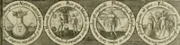 An illustration from Dyas chymica tripartita, das ist, Sechs herzliche deutsche philosophische Tractätlein : deren II. von an jtzo noch im Leben, II. von mitlern Alters, und II. von ältern Philosophis beschrieben Worden : nunmehr aber allen Filiis doctrinae zu Nutz an Tag geben, und mit schönen Figuren gezieret (1625)