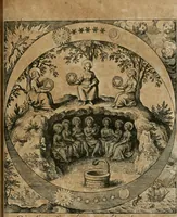 An illustration from Dyas chymica tripartita, das ist, Sechs herzliche deutsche philosophische Tractätlein : deren II. von an jtzo noch im Leben, II. von mitlern Alters, und II. von ältern Philosophis beschrieben Worden : nunmehr aber allen Filiis doctrinae zu Nutz an Tag geben, und mit schönen Figuren gezieret (1625)