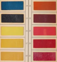 An illustration from Dyes for leather : showing colors which are most suitable to this material and demanded by the trade. (1917)